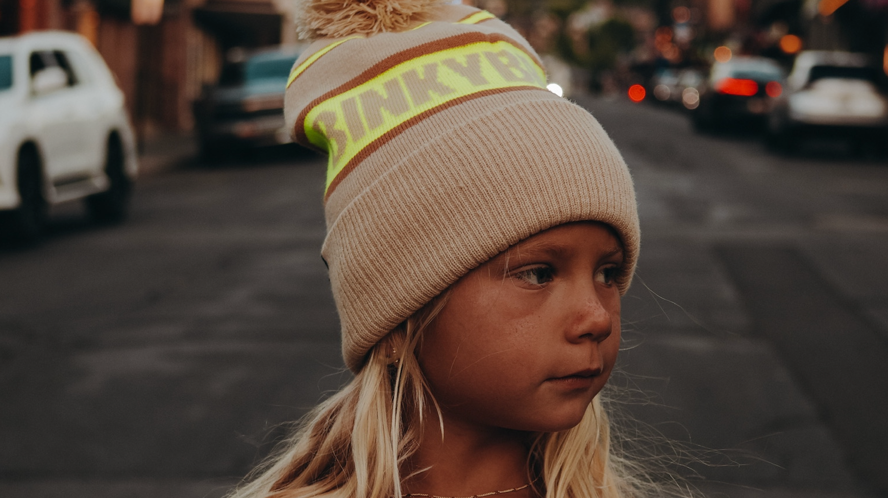 We sell girl and boy beanies