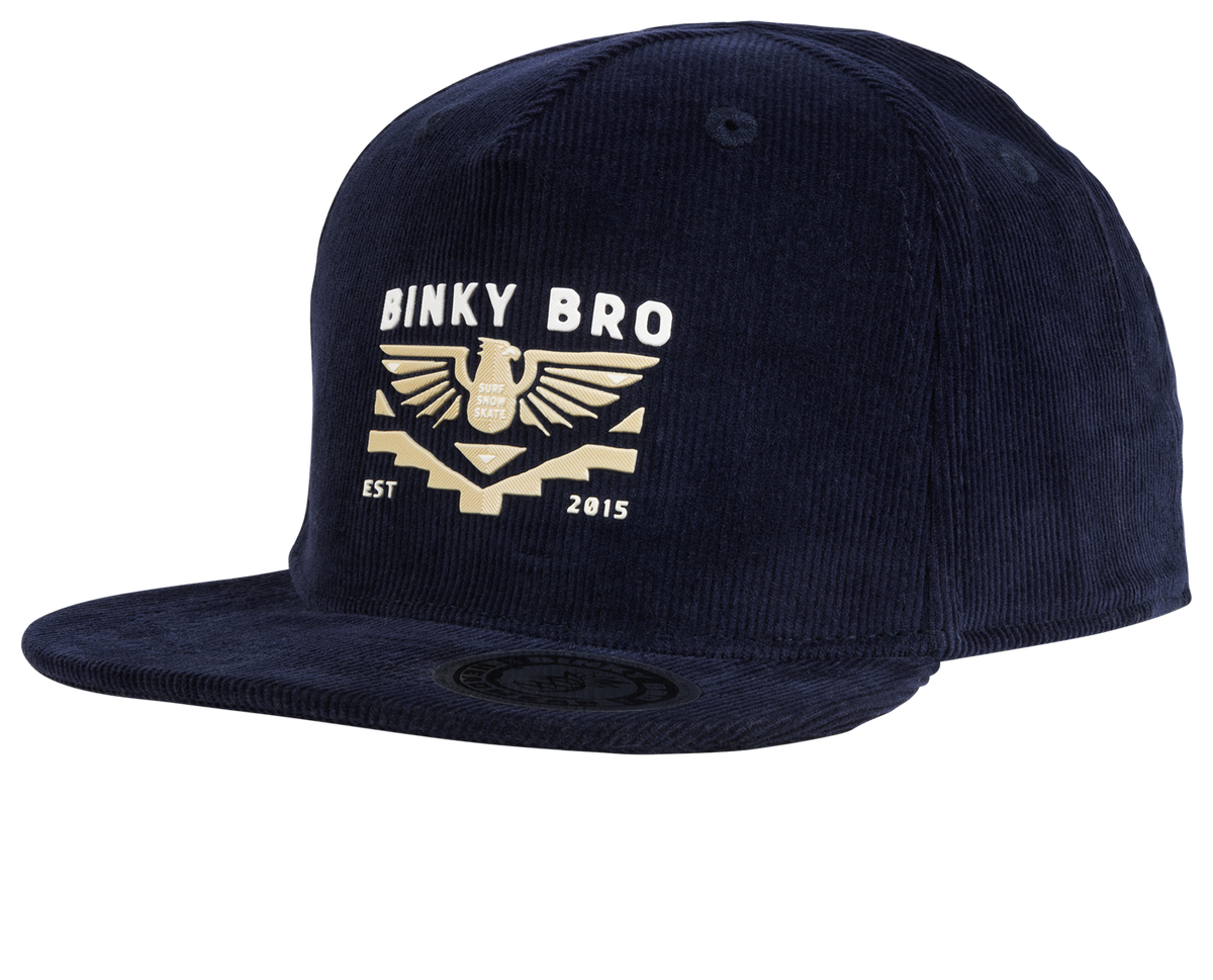 Phoenix Snapback Hat | Navy Blue Corduroy | 100% Cotton | Infant