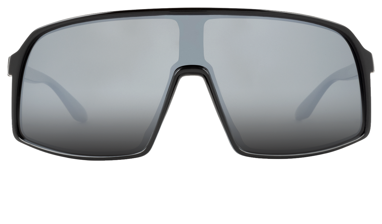 Stylish Junior Monteverde sunglasses in chrome finish with sleek gray lenses, perfect for kids' outdoor adventures.