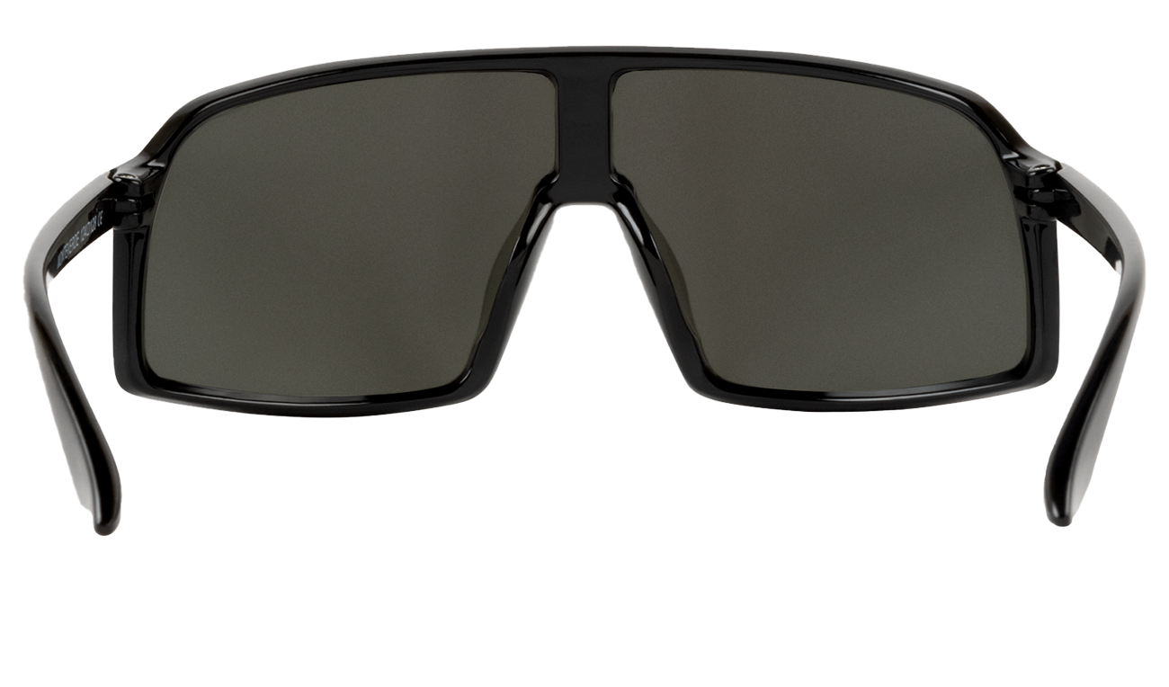 Stylish Junior Monteverde sunglasses in chrome finish with large dark lenses, perfect for kids' outdoor adventures.