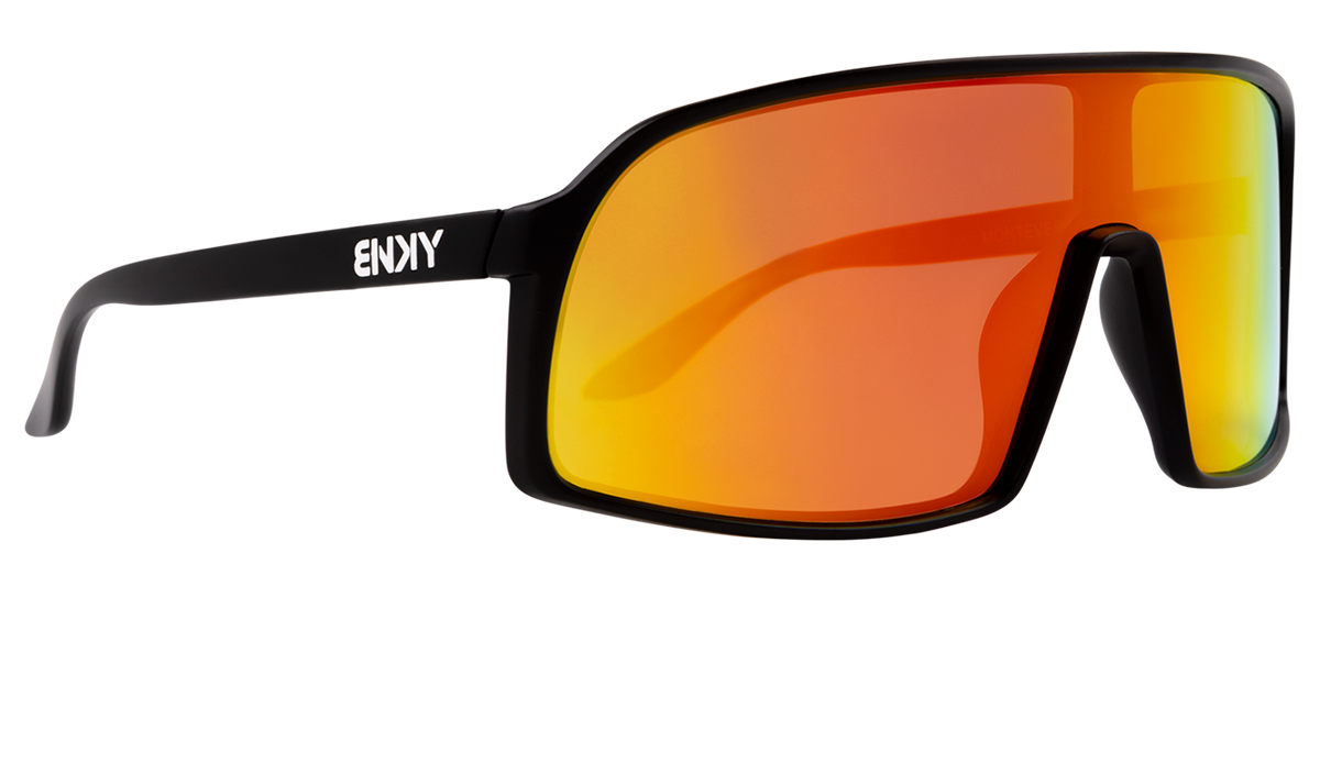 Junior Monteverde Tiger Sunglasses | Black Rims | Orange/Yellow