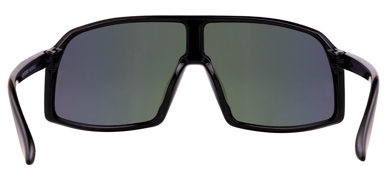 Stylish Junior Monteverde sunglasses in purple with a sleek black frame and reflective lenses, perfect for kids.