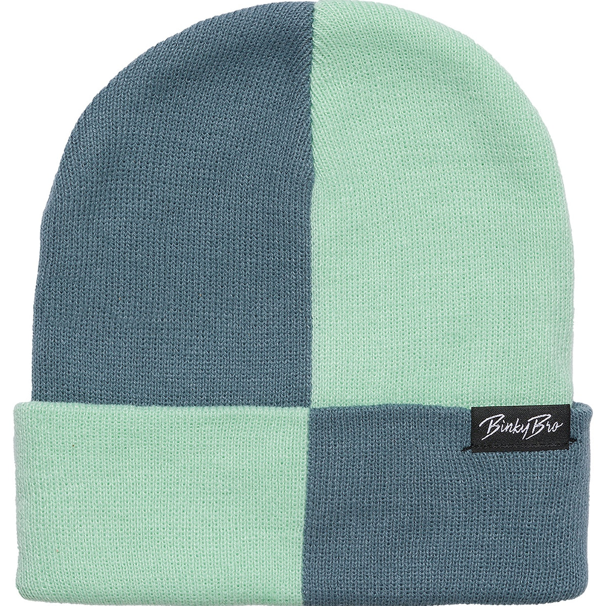 Tory Burch Color Block Logo Embroidered Merino Wool Beanie  display picture 2