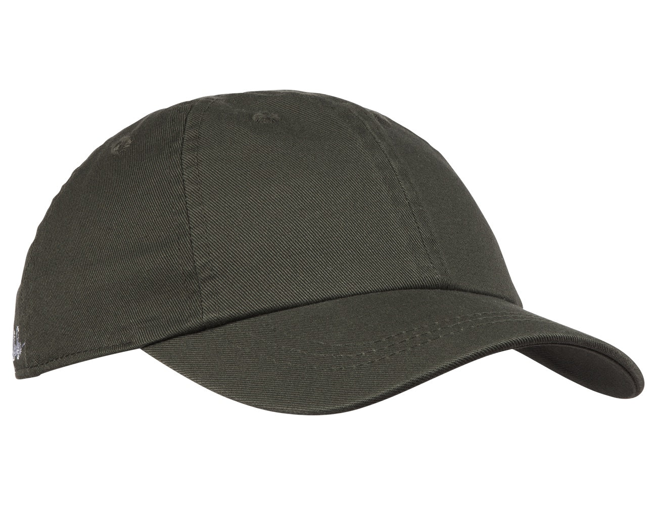 Stylish olive green cap designed for infants and toddlers, perfect for outdoor adventures and everyday wear.