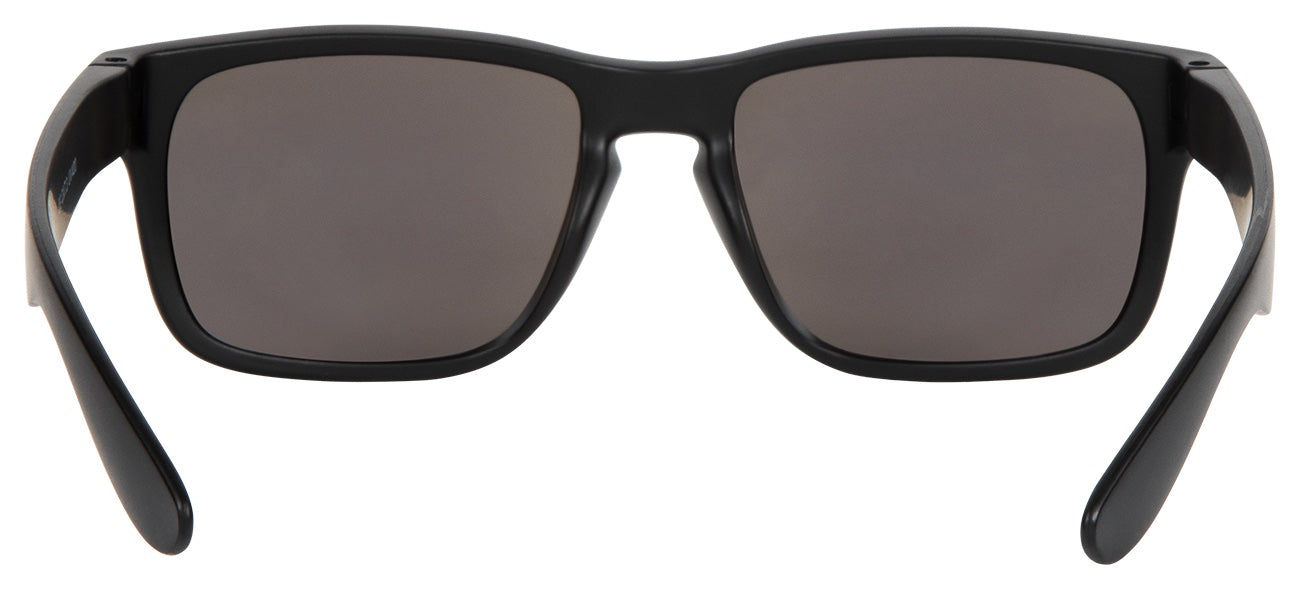Stylish blue sunglasses with a sleek black frame and dark lenses, perfect for outdoor adventures and sunny days.