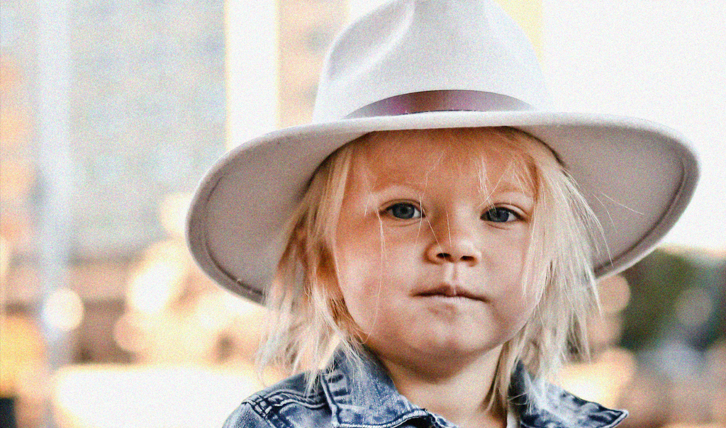 binky babe with cowgirl hat