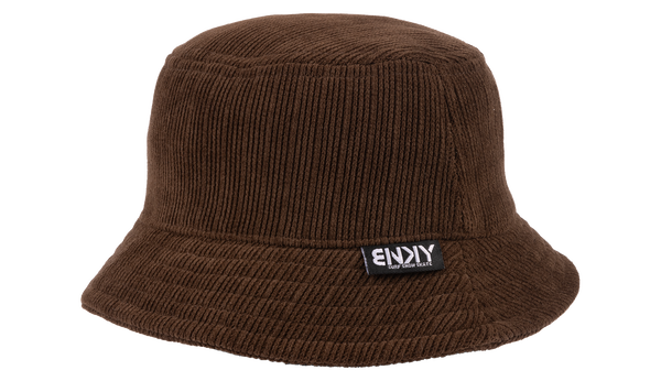 帽子 BUCKET 02 HAT COTTON. WEATHER BROWN 02.