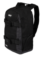 Stylish black backpack with adjustable straps and multiple compartments, ideal for daily use and outdoor adventures.