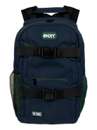 Stylish Bernardino Aquamarine backpack featuring adjustable straps, multiple compartments, and mesh side pockets. Perfect for active youth.