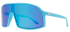 Stylish junior sunglasses in sky blue with large lenses and a sleek design, perfect for active kids.