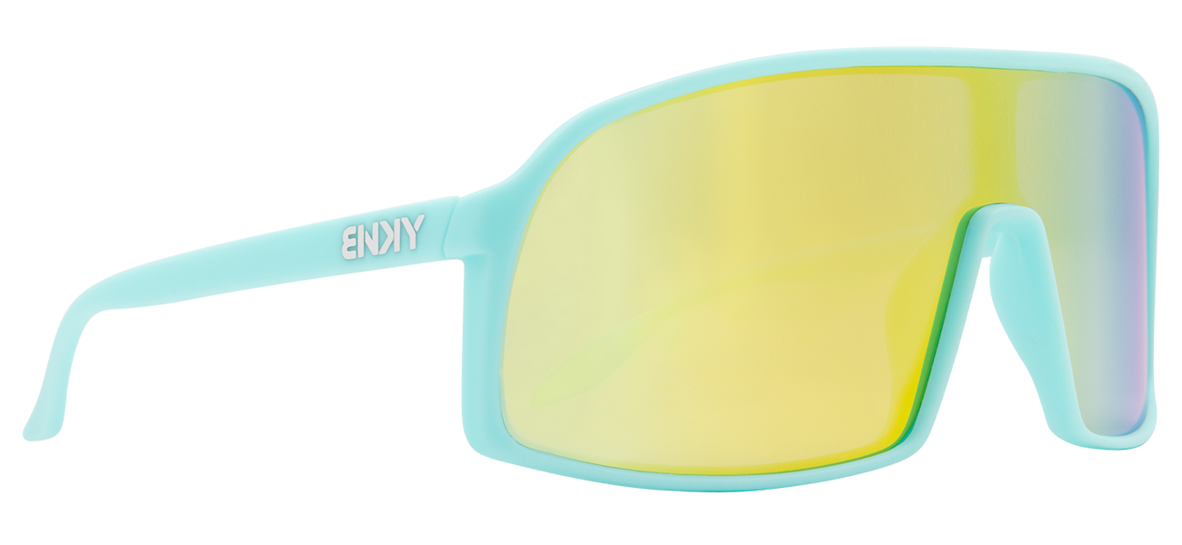 Teal Junior Monteverde sunglasses with large lenses and a sleek design, perfect for kids' outdoor adventures.