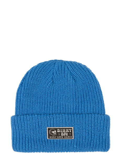 Crypt Fish Neon Blue Beanie | 100% Acrylic | Sizes 0-4Mo to Adult