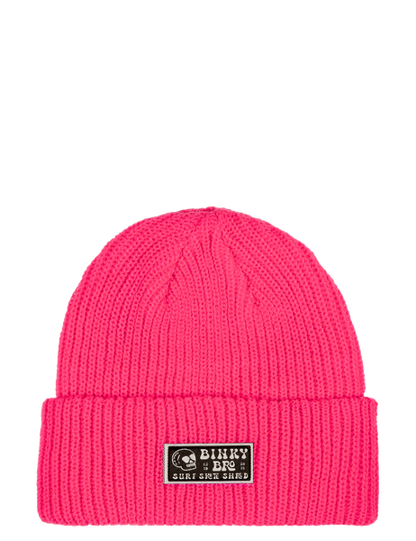 Crypt Fish Neon Pink Beanie | 100% Acrylic | 5 Sizes | BinkyBro
