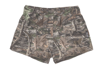 Camo-patterned shorts designed for active kids, perfect for outdoor adventures and a stylish surf-snow-skate lifestyle.