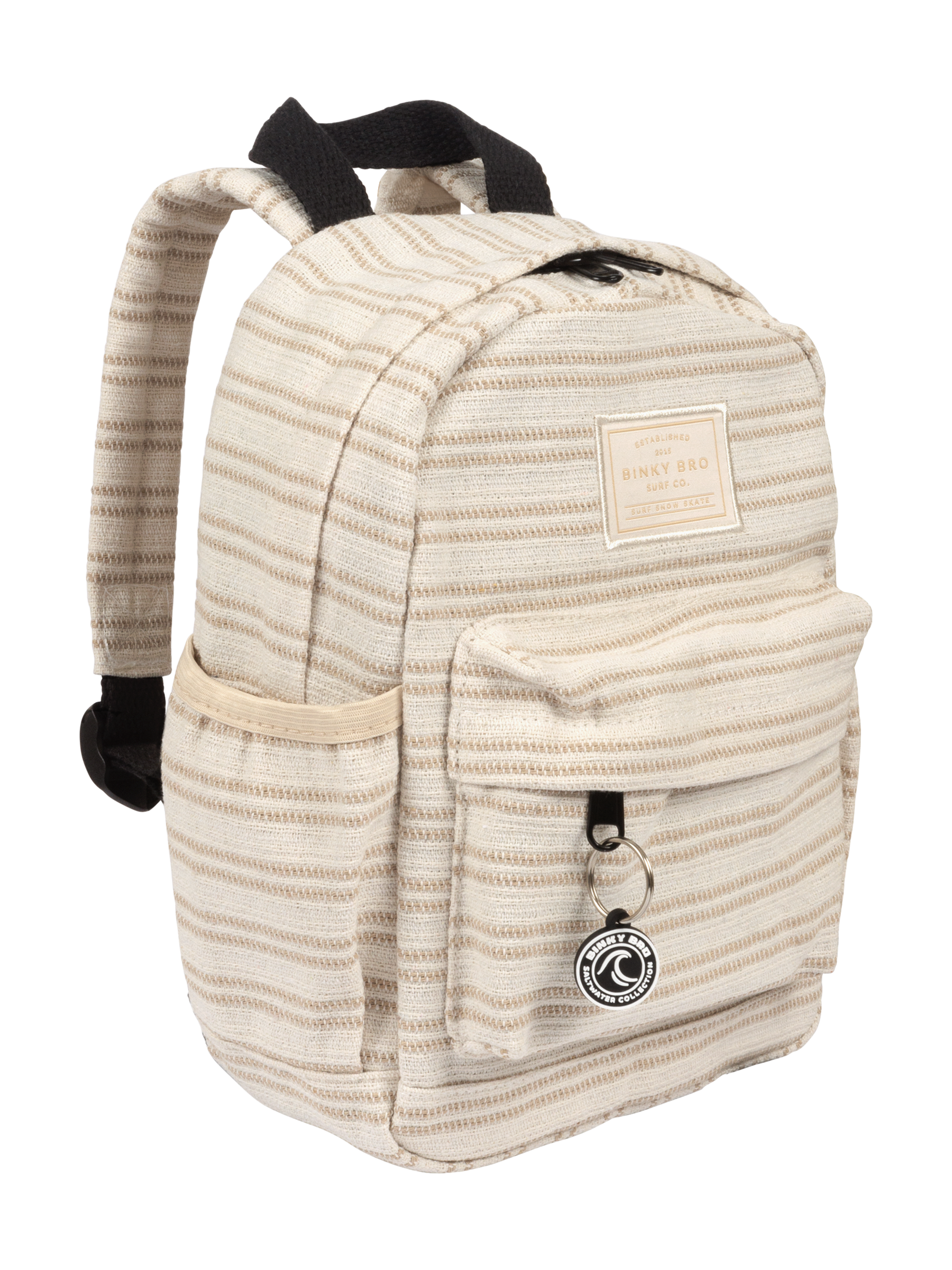 Beige canvas backpack shop