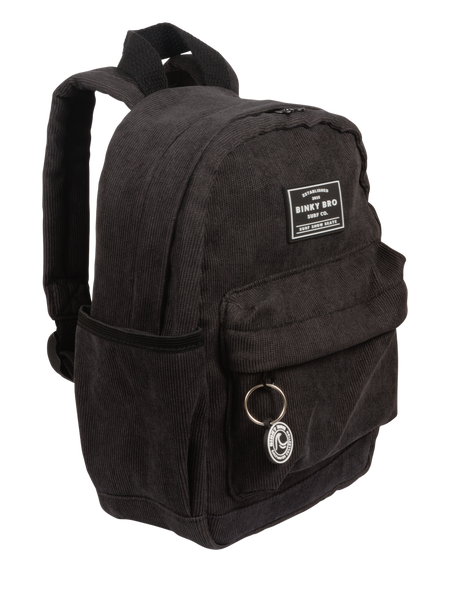 Toddler Backpack | Charcoal Cord | Stylish & Functional | BinkyBro