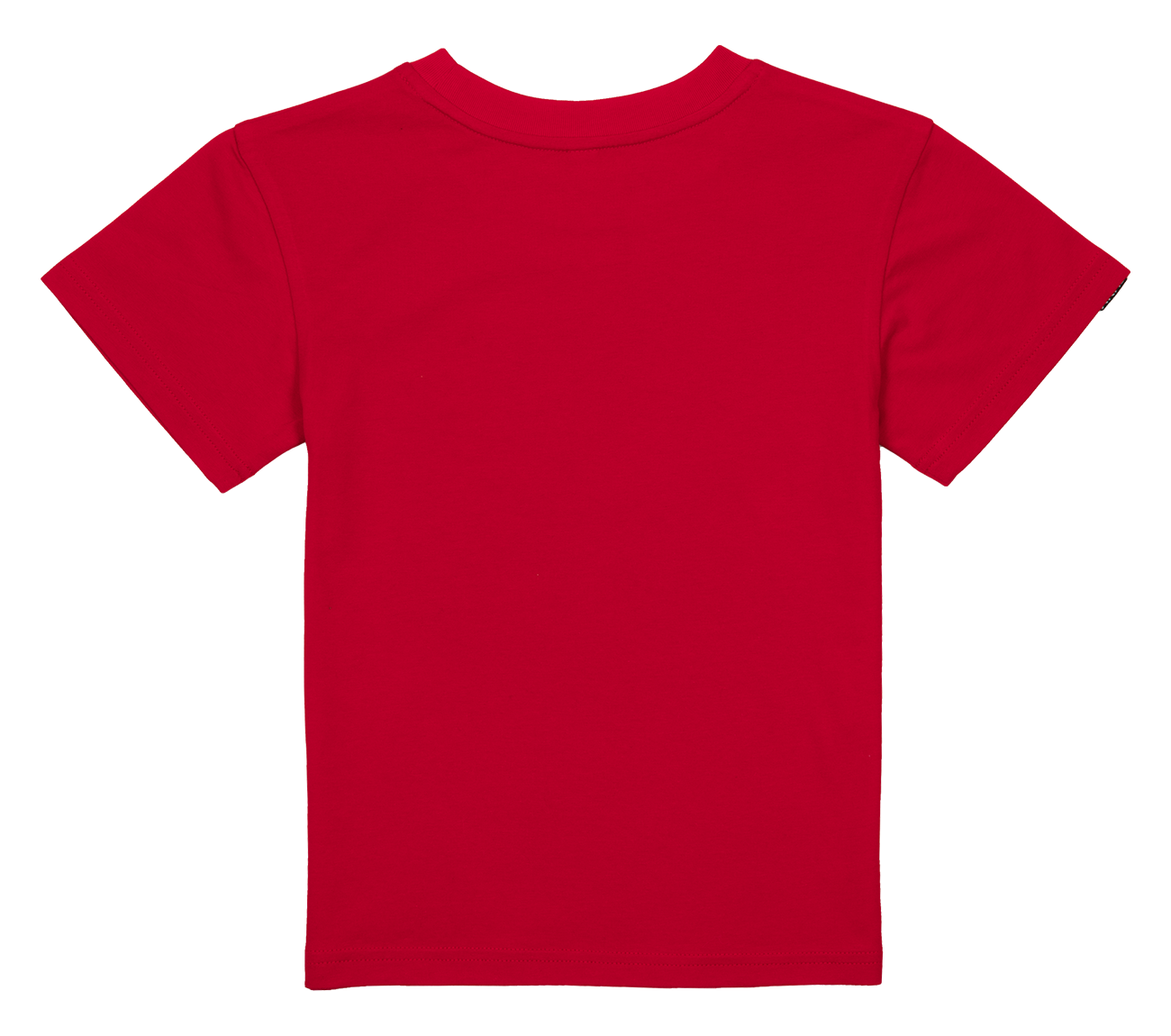 Red Chasers shirt for kids, featuring a classic crew neck and short sleeves, perfect for active play and casual wear.