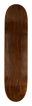 Stylish Miami Triangle skateboard deck with a smooth wooden finish, perfect for young skaters seeking quality gear.