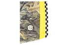 Stylish Norfolk snapback featuring a camouflage design with a bold yellow accent and BinkyBro logo, perfect for kids.