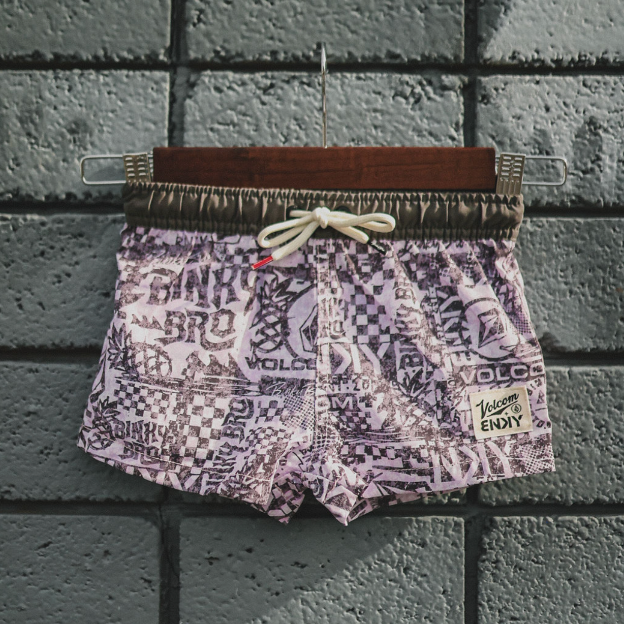 BNKY x VOLCOM Swimmies - Pink – Binkybro