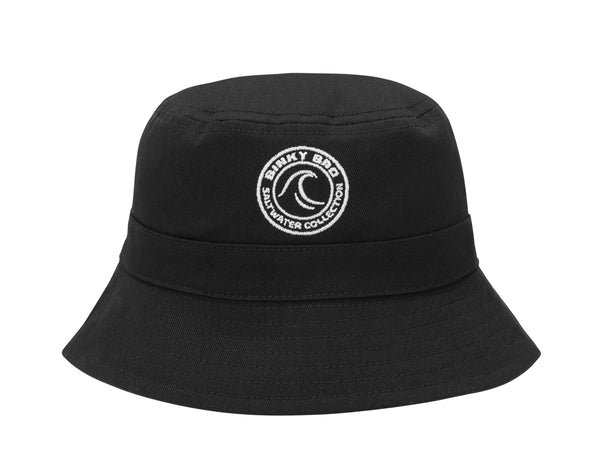 Salt Creek Bucket Sun Hat - Black | Stylish Sun Protection for